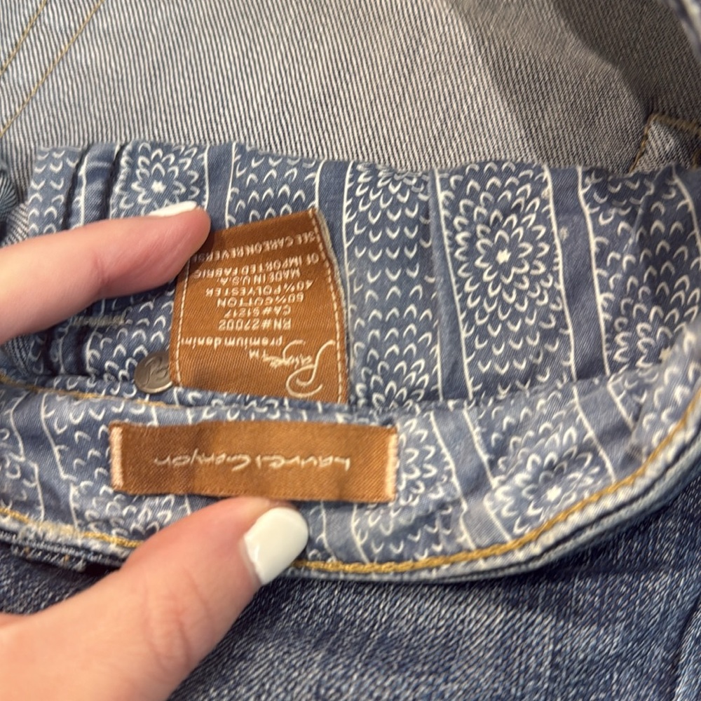 Paige Jeans NWOT Size 32 Long Jeans Laurel Canyon Low waist boot cut Host Pick - Picture 6 of 14